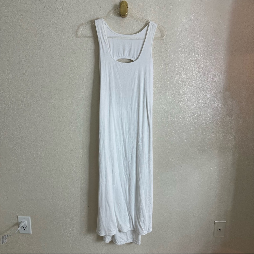 Lululemon Pima Cotton Open-Back Midi Dress size 8 - Picture 4 of 11